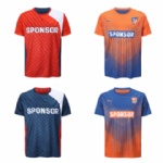 Unisex Adults 100% Polyester Sublimated Reversible Jersey