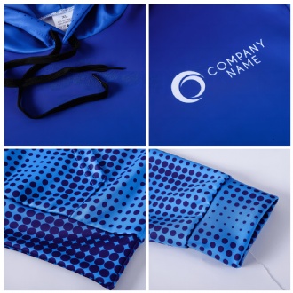 Unisex Adult Polyester Spandex Sublimated Hoodie - PCC060 Image