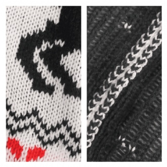 Unisex Acrylic 3 Colours Jacquard Christmas Jumper - PCC521 Image