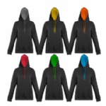 TRENDSWEAR Studio Contrast Unisex Hoodie