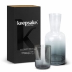 Keepsake Dusk Carafe and Tumbler Set