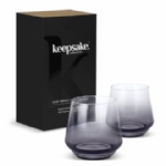 Keepsake Dusk Whiskey Glass Set of 2