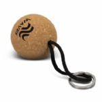 Cork Floating Key Ring - Round