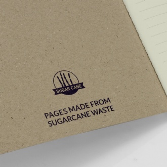 Sugarcane Paper Soft Cover Notebook - 124162 Image 