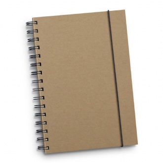 Sugarcane Paper Spiral Notebook - 124163 Image Natural