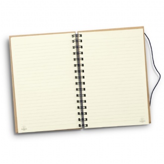 Sugarcane Paper Spiral Notebook - 124163 Image 