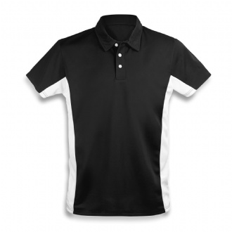 TRENDSWEAR Harvey Mens Polo - 124726 Image Black