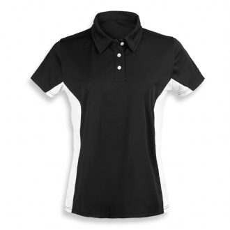 TRENDSWEAR Harvey Womens Polo - 124727 Image Black