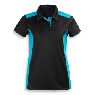 TRENDSWEAR Apex Womens Polo - 124730 Image Cyan