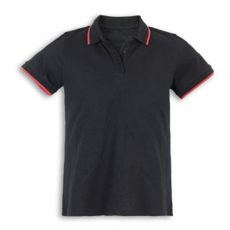 TRENDSWEAR Williams Mens Polo - 124732 Image Black/Red
