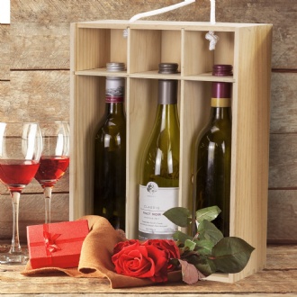 Tuscany Wine Gift Box - Triple - 125307 Image