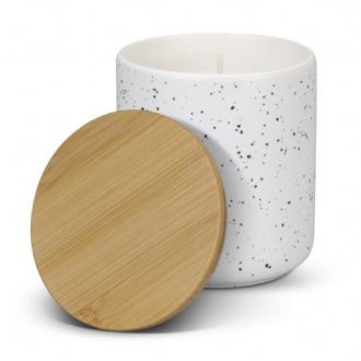 NATURA Candle with Bamboo Lid - 125317 Image 