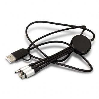 Lumos Braided Charging Cable - 125554 Image Black