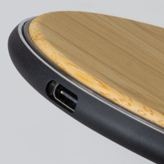 Bamboo 15W Wireless Fast Charger - 125555 Image