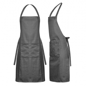 Santini Apron - 125568 Image Charcoal