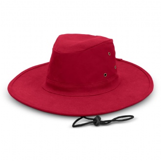 Austral Wide Brim Hat - 125571 Image Red