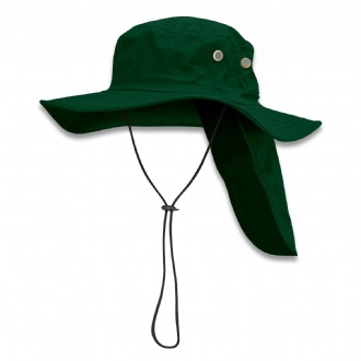 Legionnaire Wide Brim Hat - 125572 Image Bottle Green