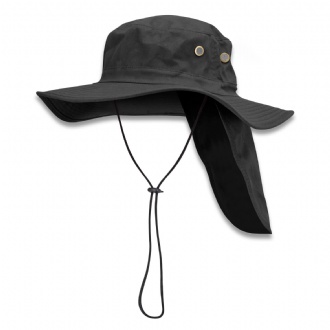 Legionnaire Wide Brim Hat - 125572 Image Black