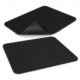 Leatherette Mouse Mat - 125912 Image Black