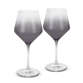 Keepsake Dusk Wine Glass Set of 2 - 126081 Image Clear/Smoke