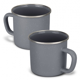 Bendigo Matte Enamel Mug - 126169 Image Grey