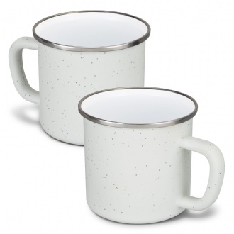 Bendigo Matte Enamel Mug - 126169 Image White