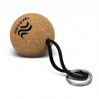 Cork Floating Key Ring - Round - 126233 Image