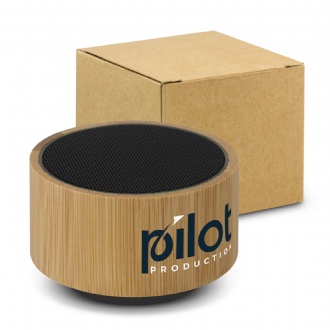Bamboo Bluetooth Speaker - Black - 126248 Image