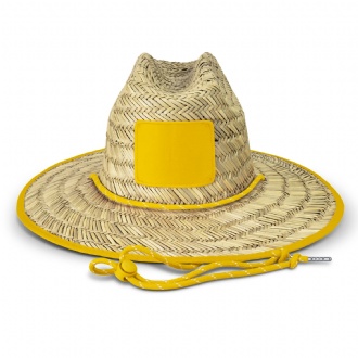 Tiki Straw Hat - 126396 Image Yellow
