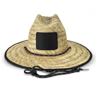 Tiki Straw Hat - 126396 Image Black