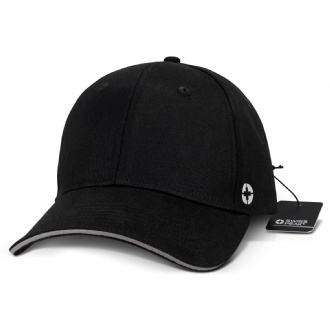 Swiss Peak 6 Panel Cap - 126403 Image Black