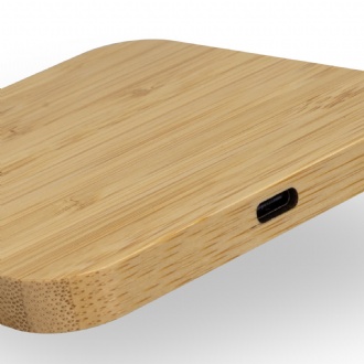 NATURA Bamboo Wireless Fast Charging Hub - 126409 Image