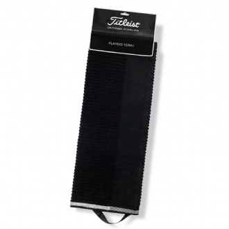 Titleist Players Terry Towel - 126436 Image Black