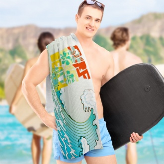 Sand Free Towel - Full Colour - 126516 Image 